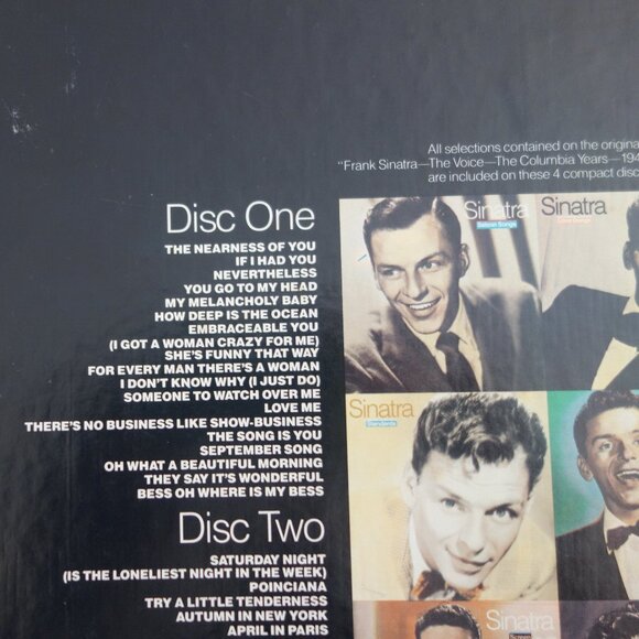 Frank Sinatra The Voice The Columbia Years 1943-1952 4 CD SET CK 40343 - Picture 5 of 14
